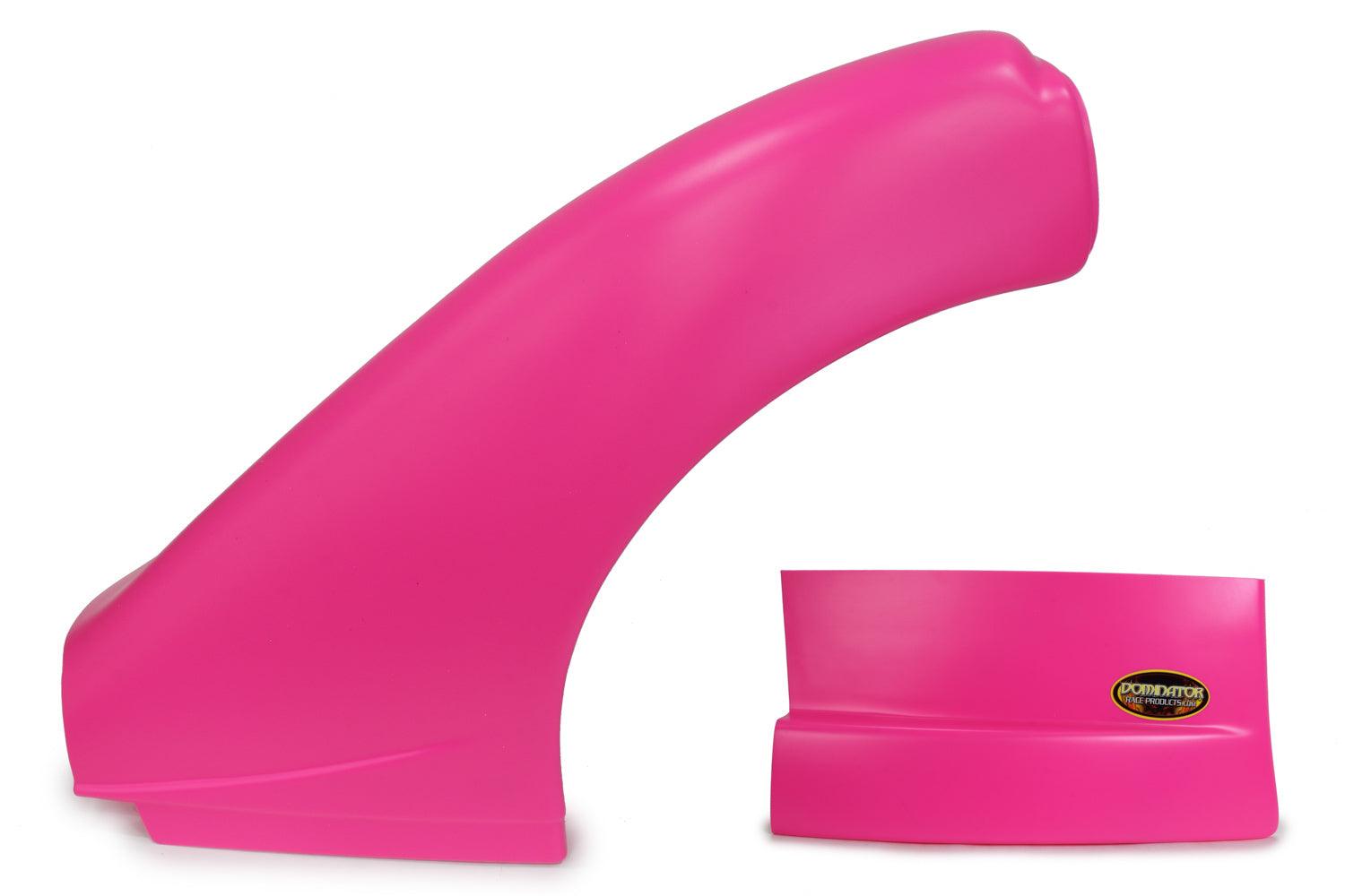 Dominator Late Model Flare Left Pink - Burlile Performance Products