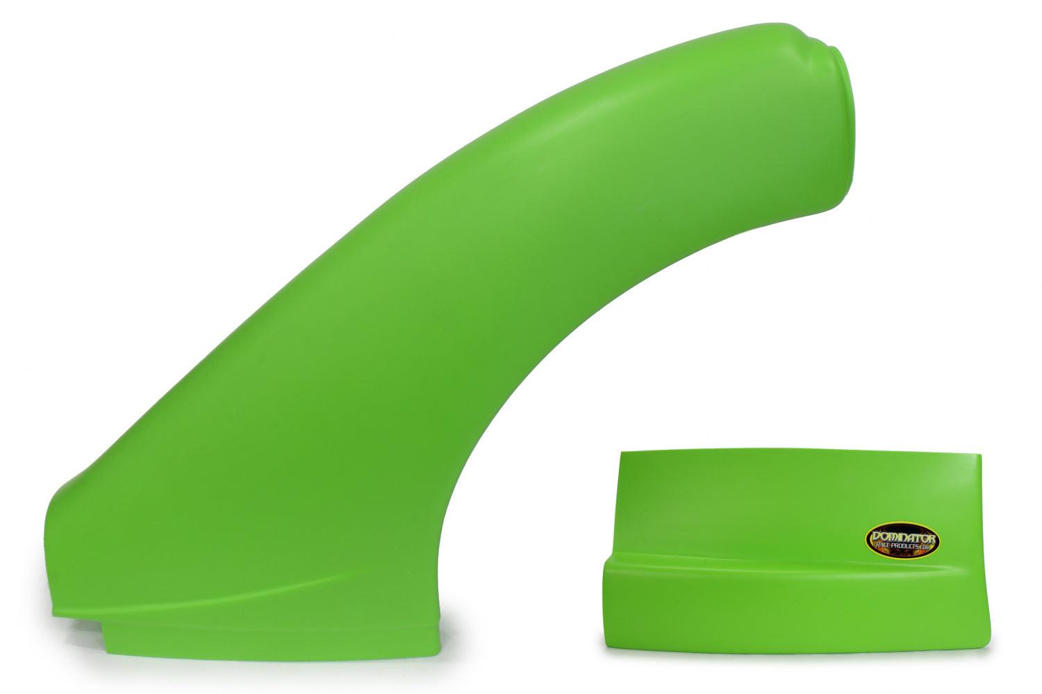 Dominator Late Model Flare Left Xtreme Green - Burlile Performance Products