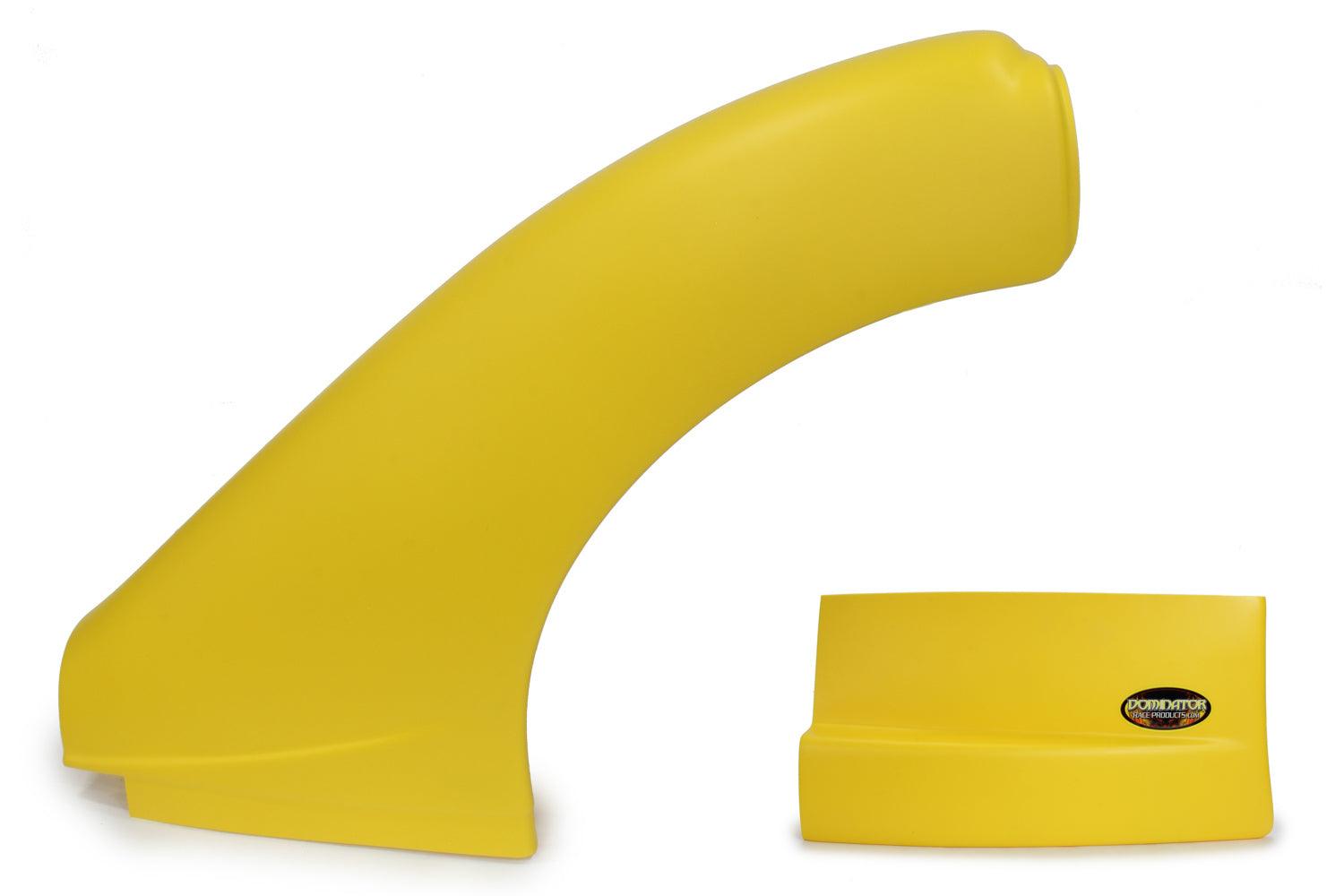 Dominator Late Model Flare Left Yellow - Burlile Performance Products