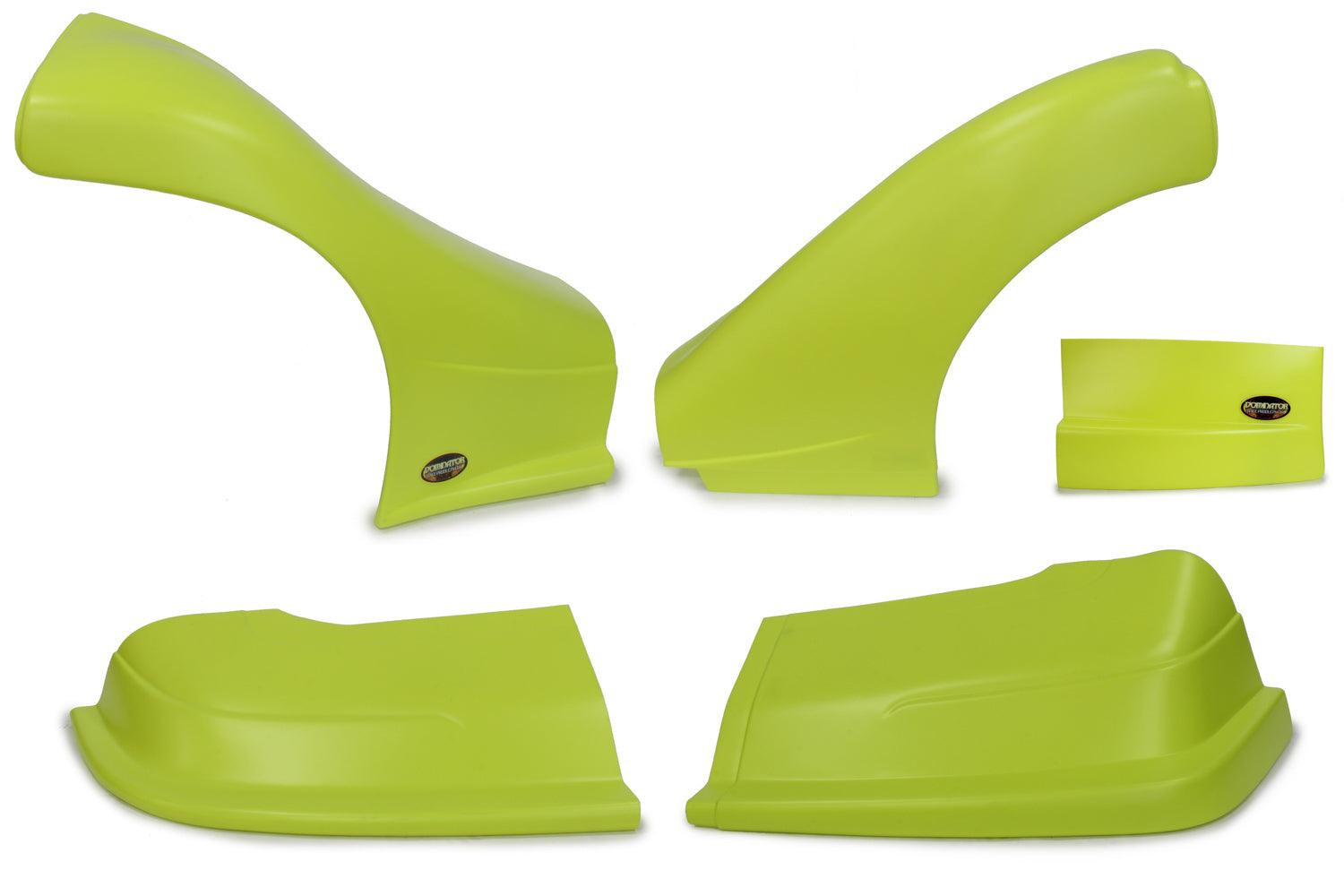 Dominator Late Model Nose Kit Flou Yellow - Burlile Performance Products