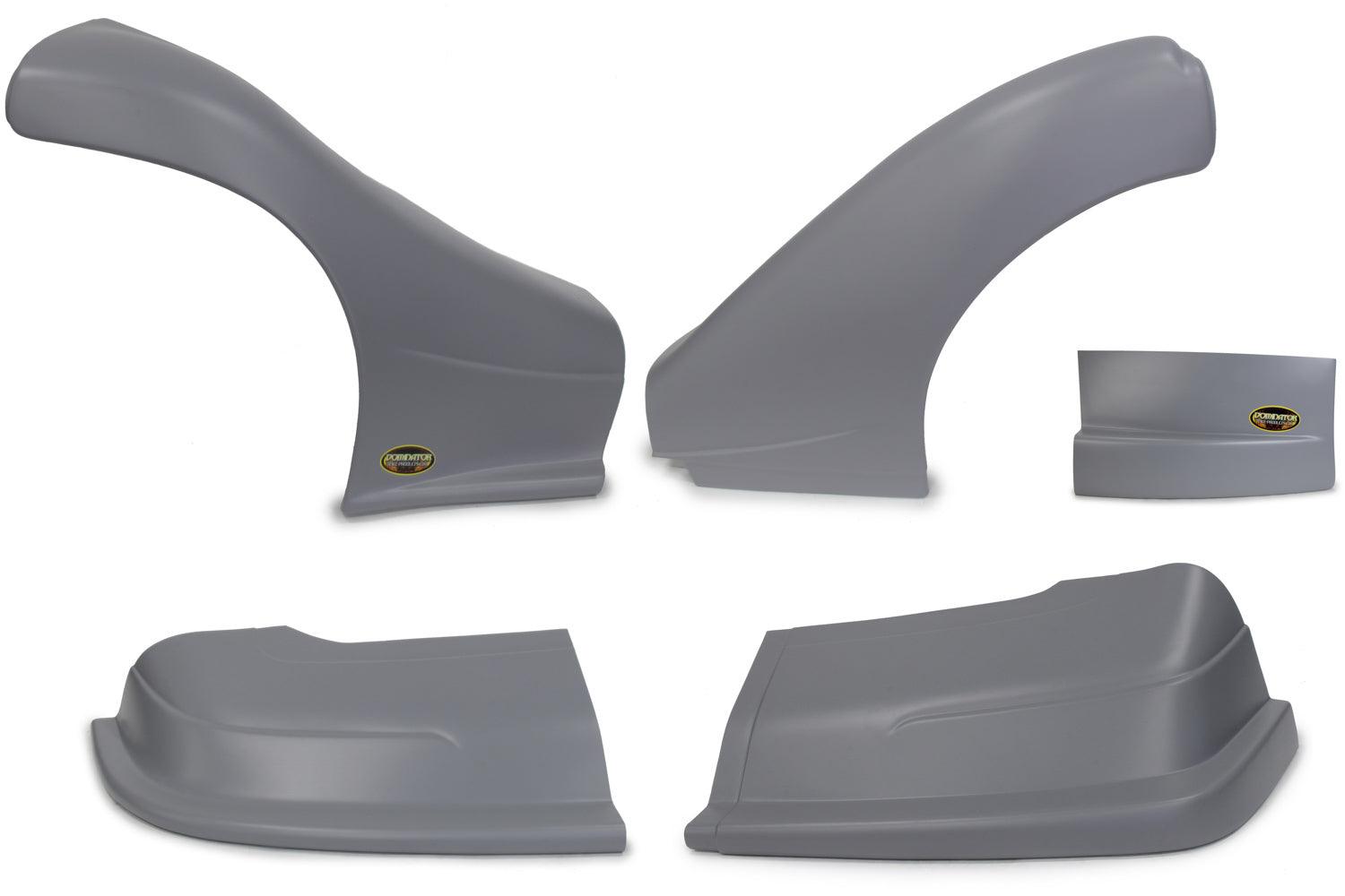 Dominator Late Model Nose Kit Gray - Burlile Performance Products