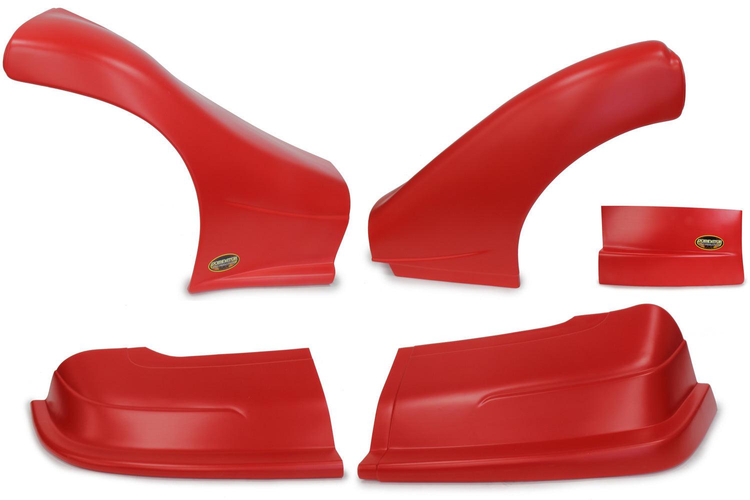 Dominator Late Model Nose Kit Red - Burlile Performance Products