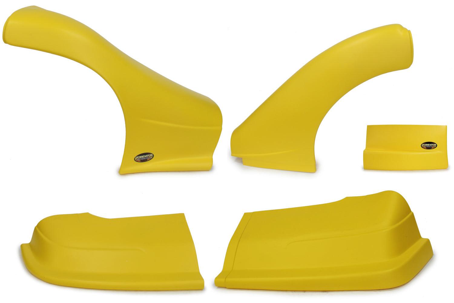 Dominator Late Model Nose Kit Yellow - Burlile Performance Products