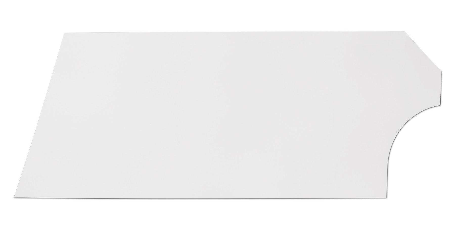 Door High Impact Plastic White Left - Burlile Performance Products