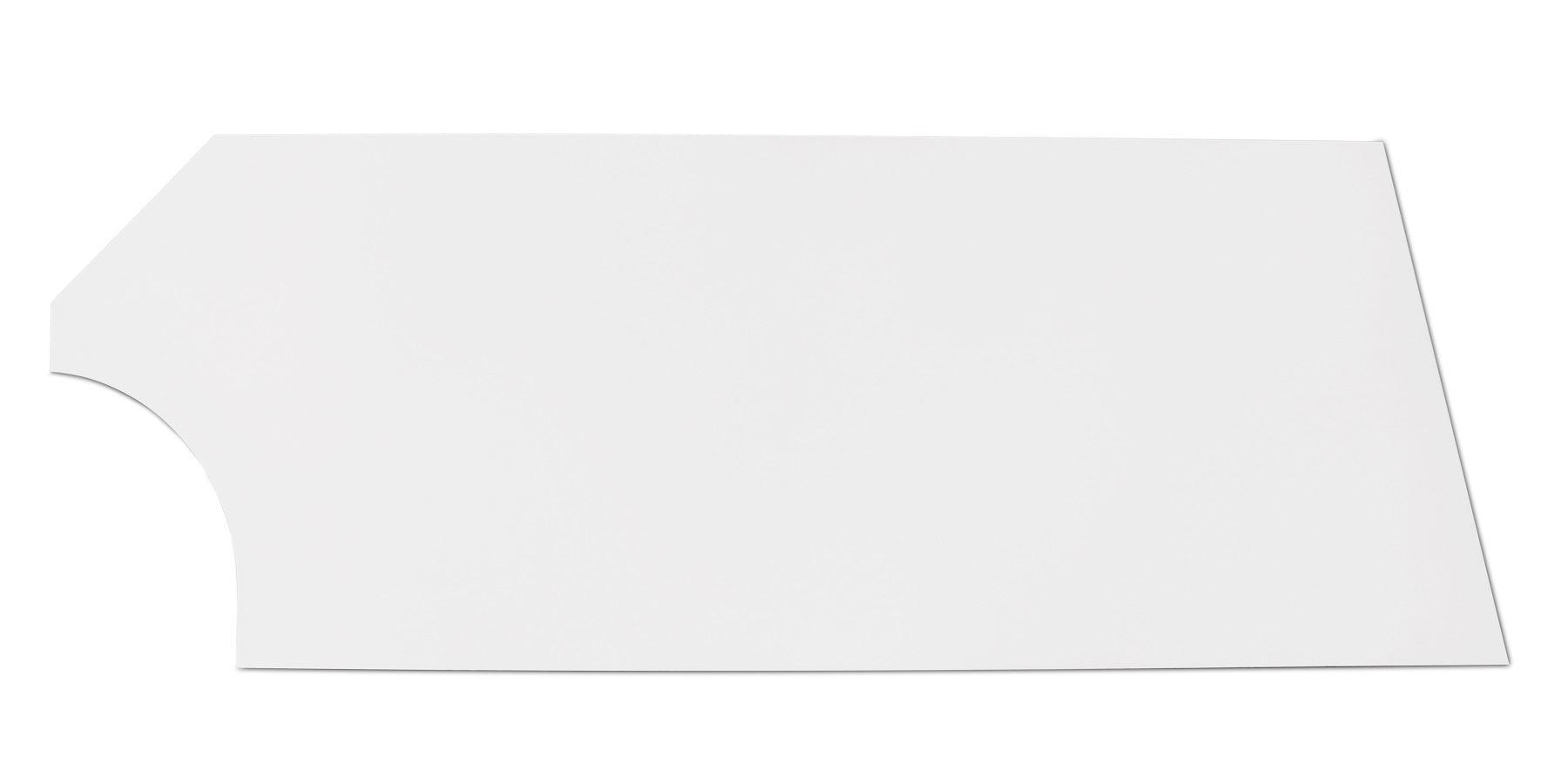Door High Impact Plastic White Right - Burlile Performance Products