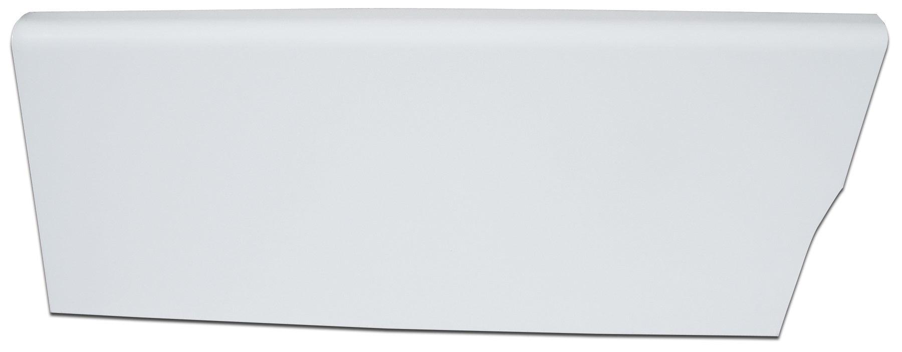 Door Panel Aluminum Left Modified White - Burlile Performance Products
