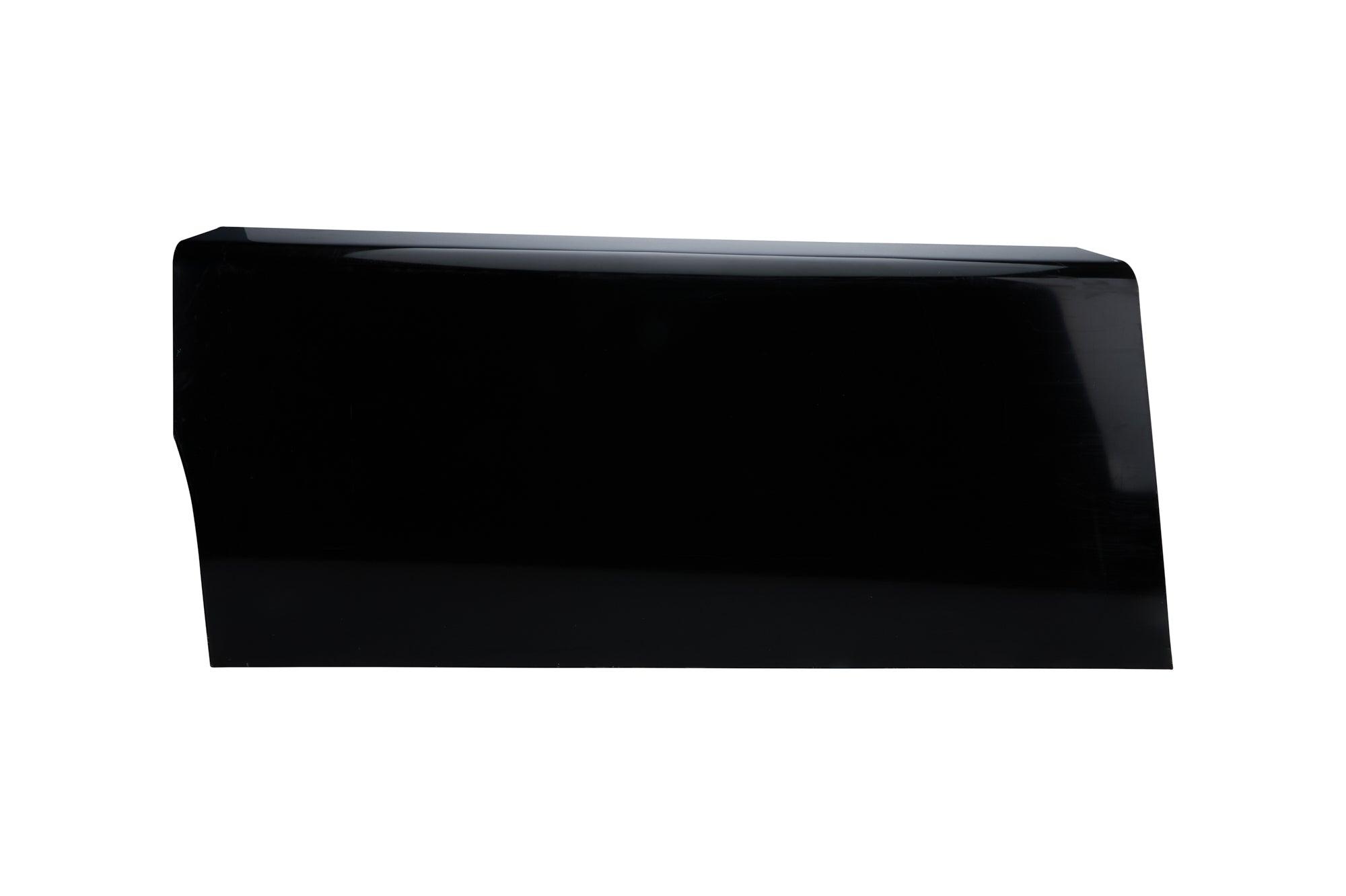 Door Panel Aluminum Right Modified Black - Burlile Performance Products