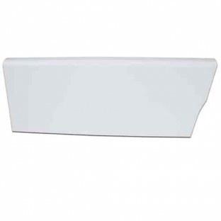 Door Panel Aluminum Right Modified White - Burlile Performance Products