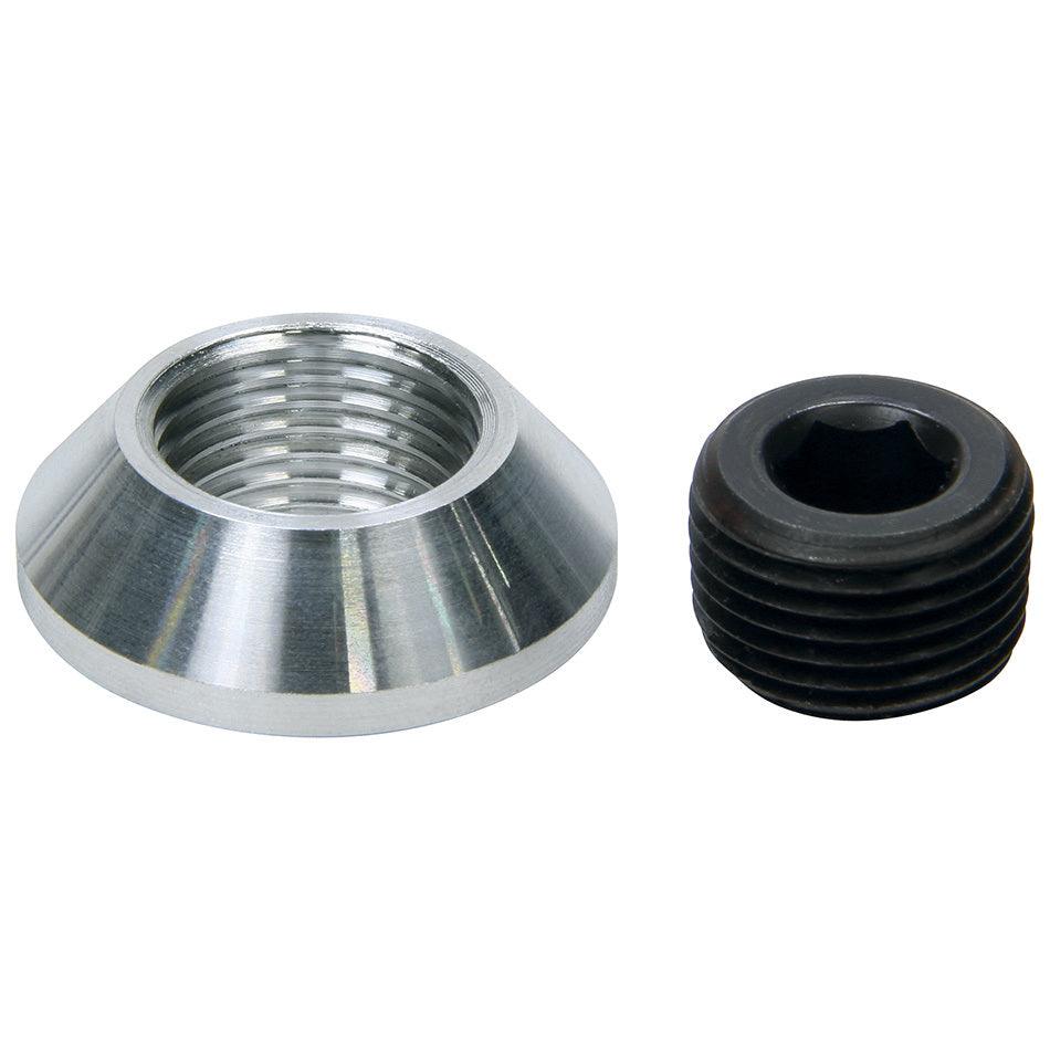 Drain Plug Kit 1/2in NPT Aluminum Bung - Burlile Performance Products