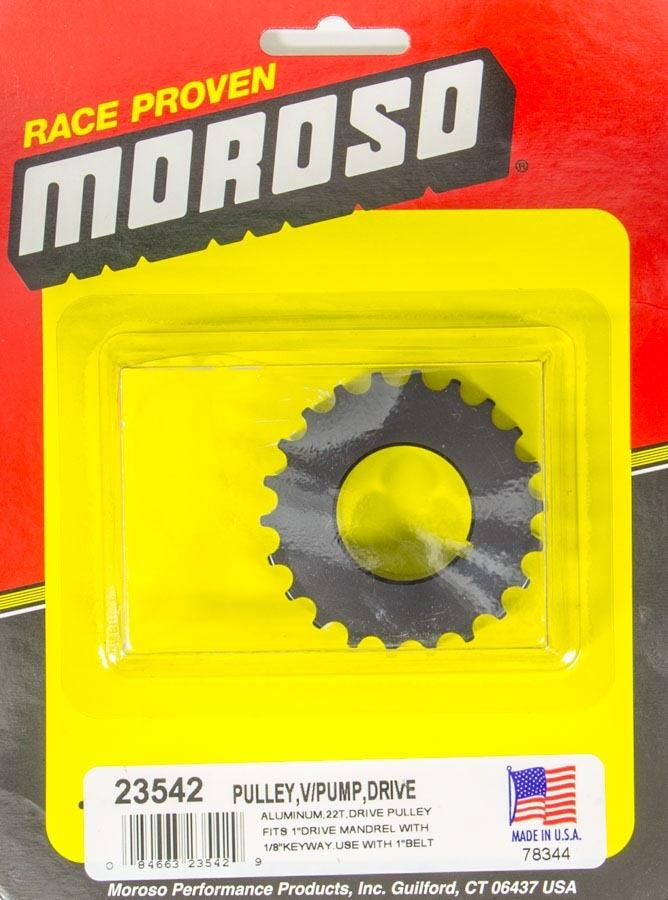 Dry Sump Drive Pulley 22T- Radius Tooth - Burlile Performance Products