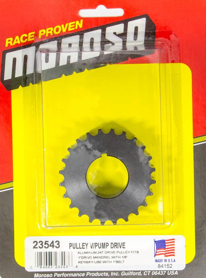 Dry Sump Drive Pulley 24T- Radius Tooth - Burlile Performance Products