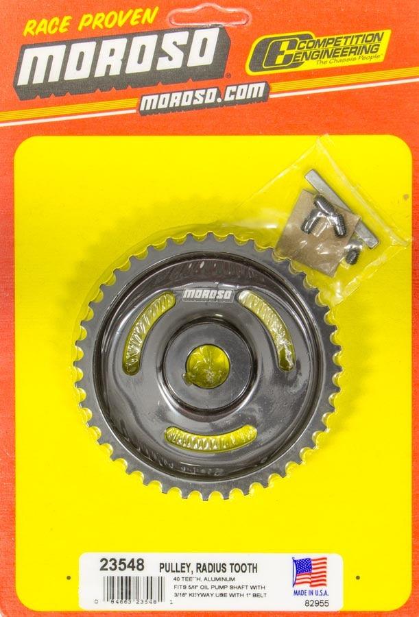 Dry Sump Pump Pulley 40T- Radius Tooth - Burlile Performance Products