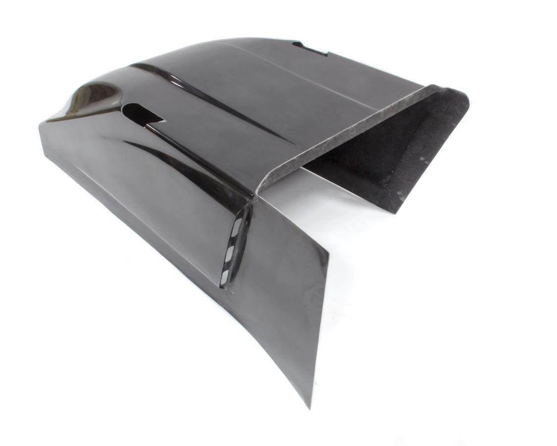 Dual Duct Cool Air Hood Black Sprint Car - Burlile Performance Products