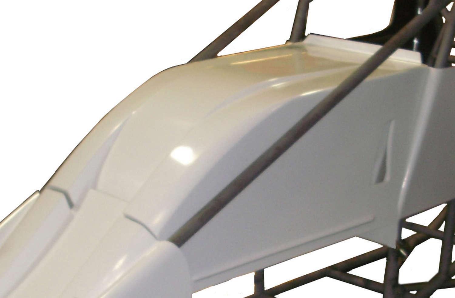 Dual Duct Inside Rail Hood - Burlile Performance Products