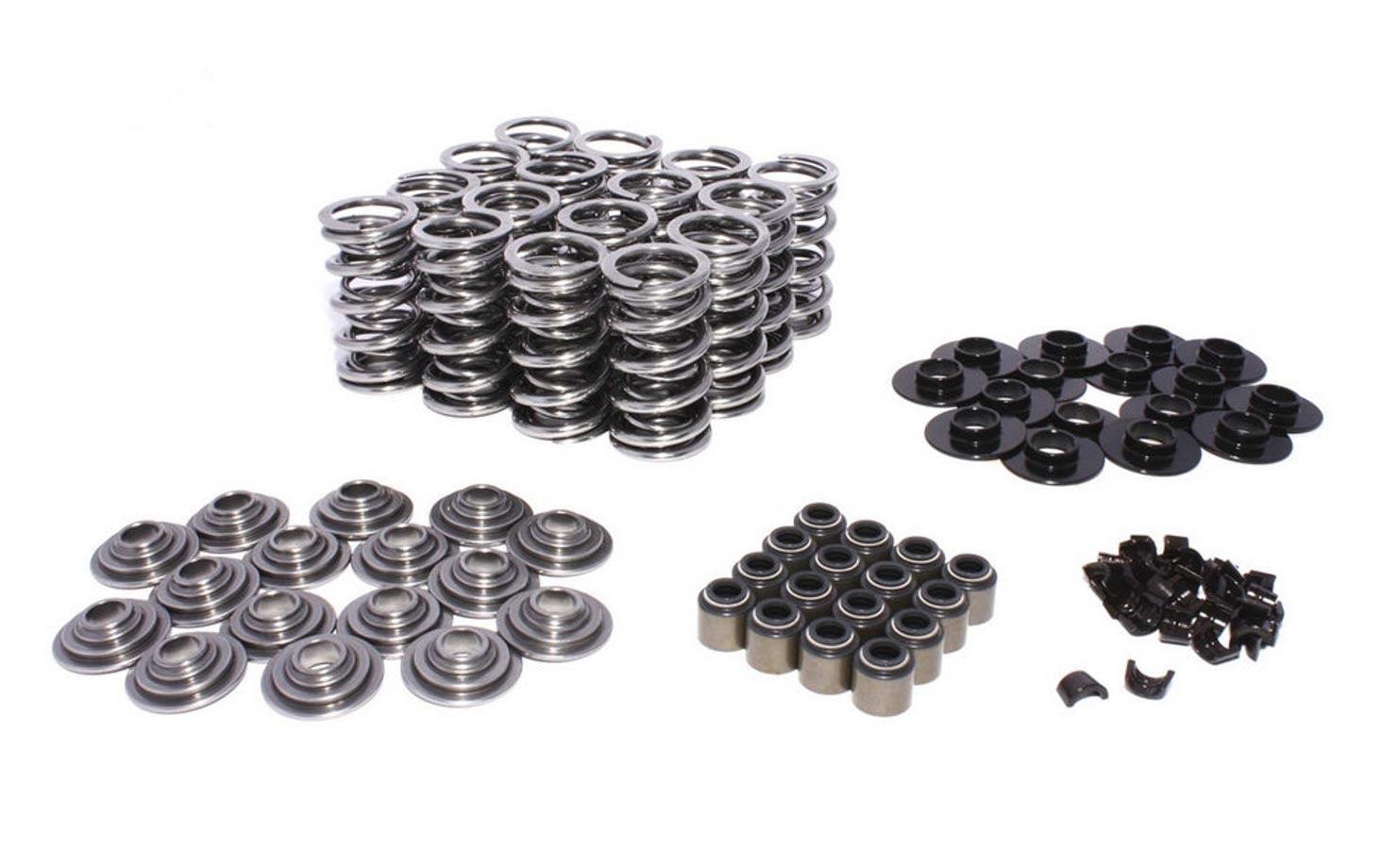 Dual Valve Spring Kit GM LS w/Steel Retainers - Burlile Performance Products