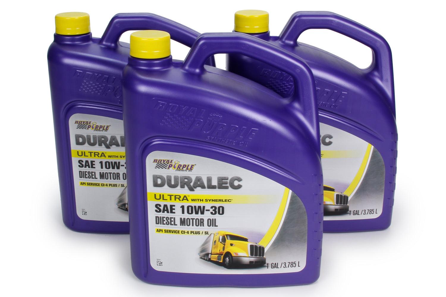 Duralec Ultra 10W30 Oil Case 3 x 1 Gallon - Burlile Performance Products
