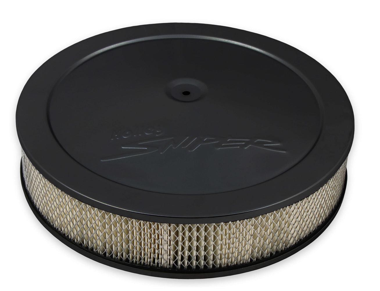 EFI Sniper Air Cleaner Kit 14 x 3 Black - Burlile Performance Products