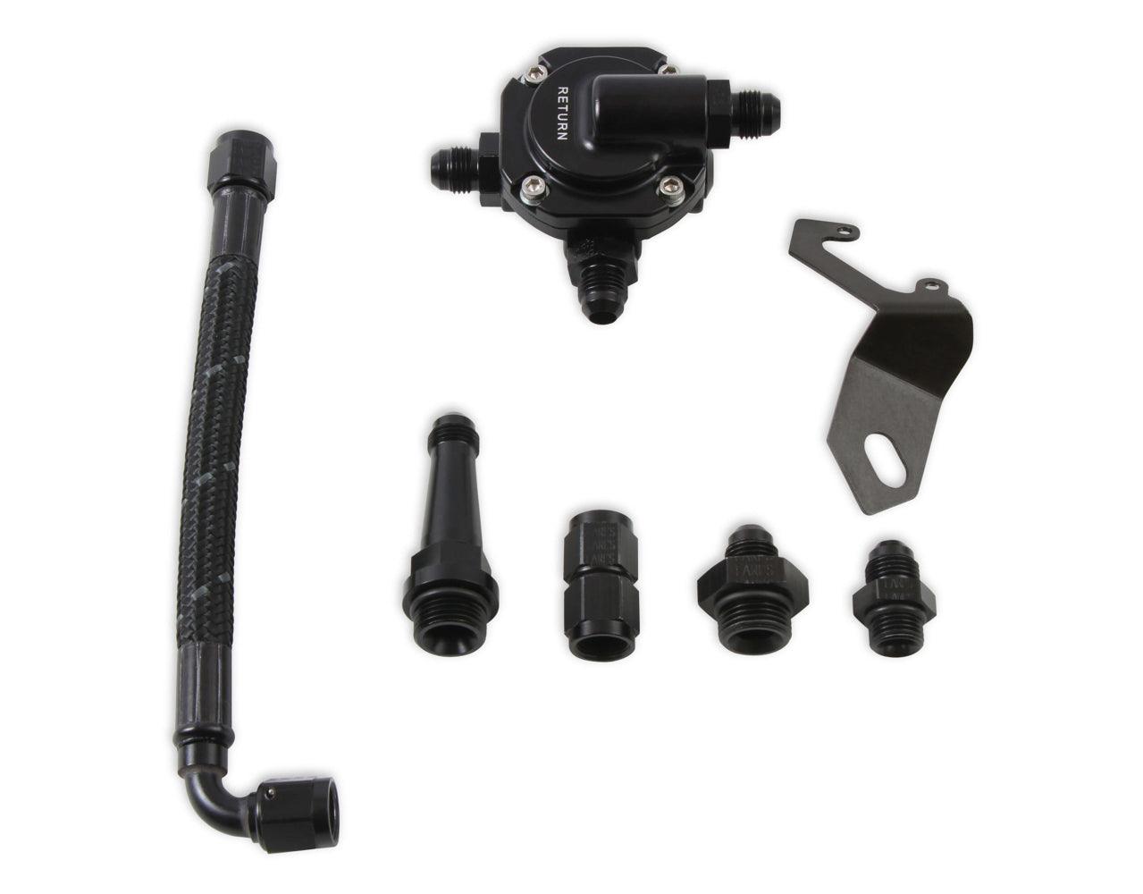 EFI Stealth Crossover Braided Fuel Line Lit - Burlile Performance Products