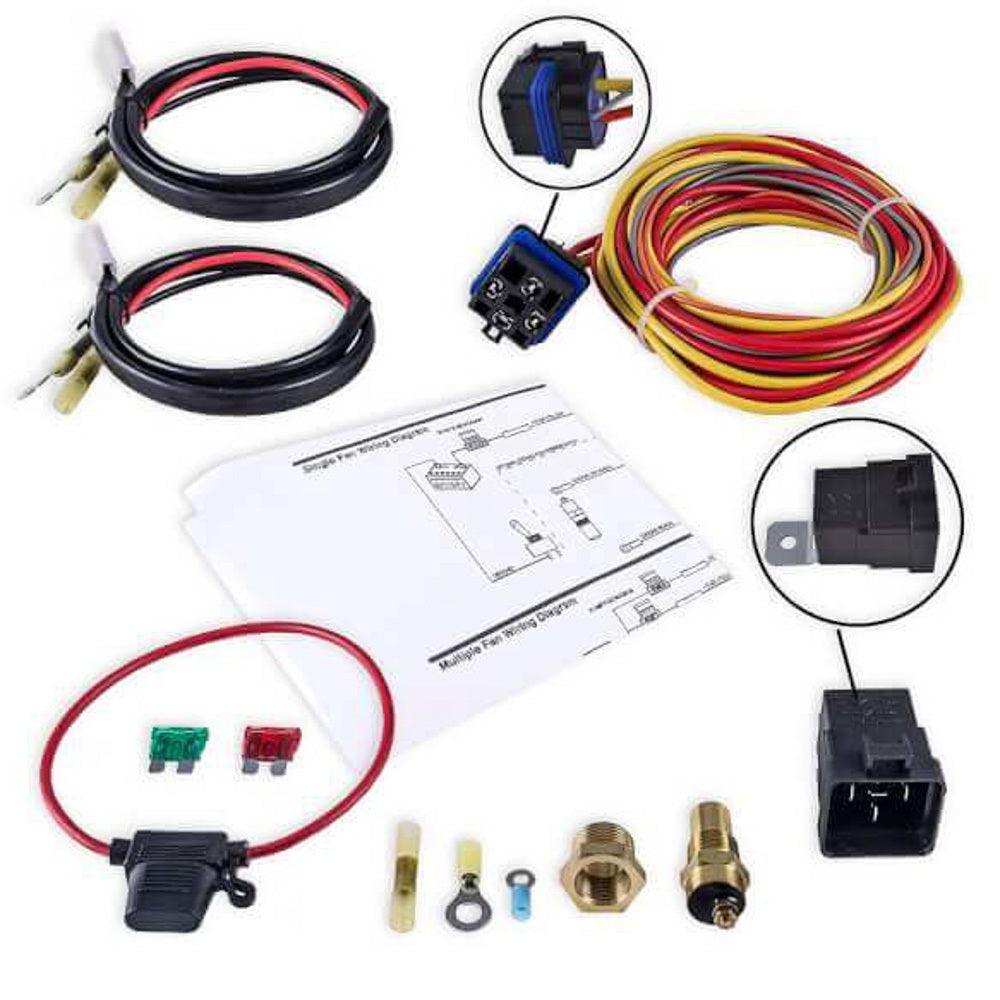 Electric Relay Kit - For Frostbite Fan/Shroud Sys - Burlile Performance Products