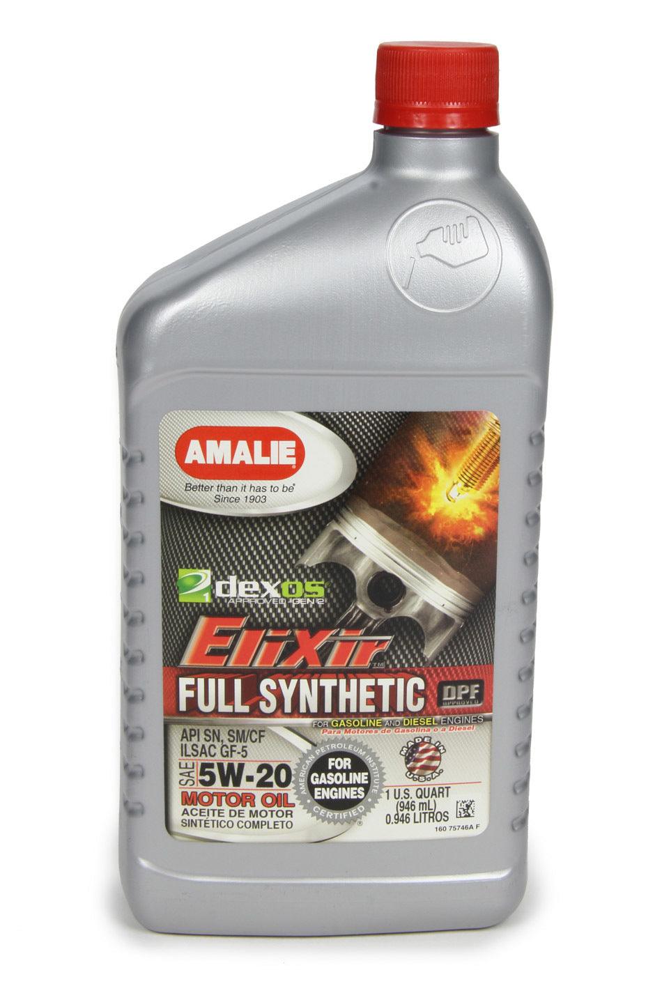 Elixir Full Synthetic 5w20 Dexos1 1 Qt - Burlile Performance Products