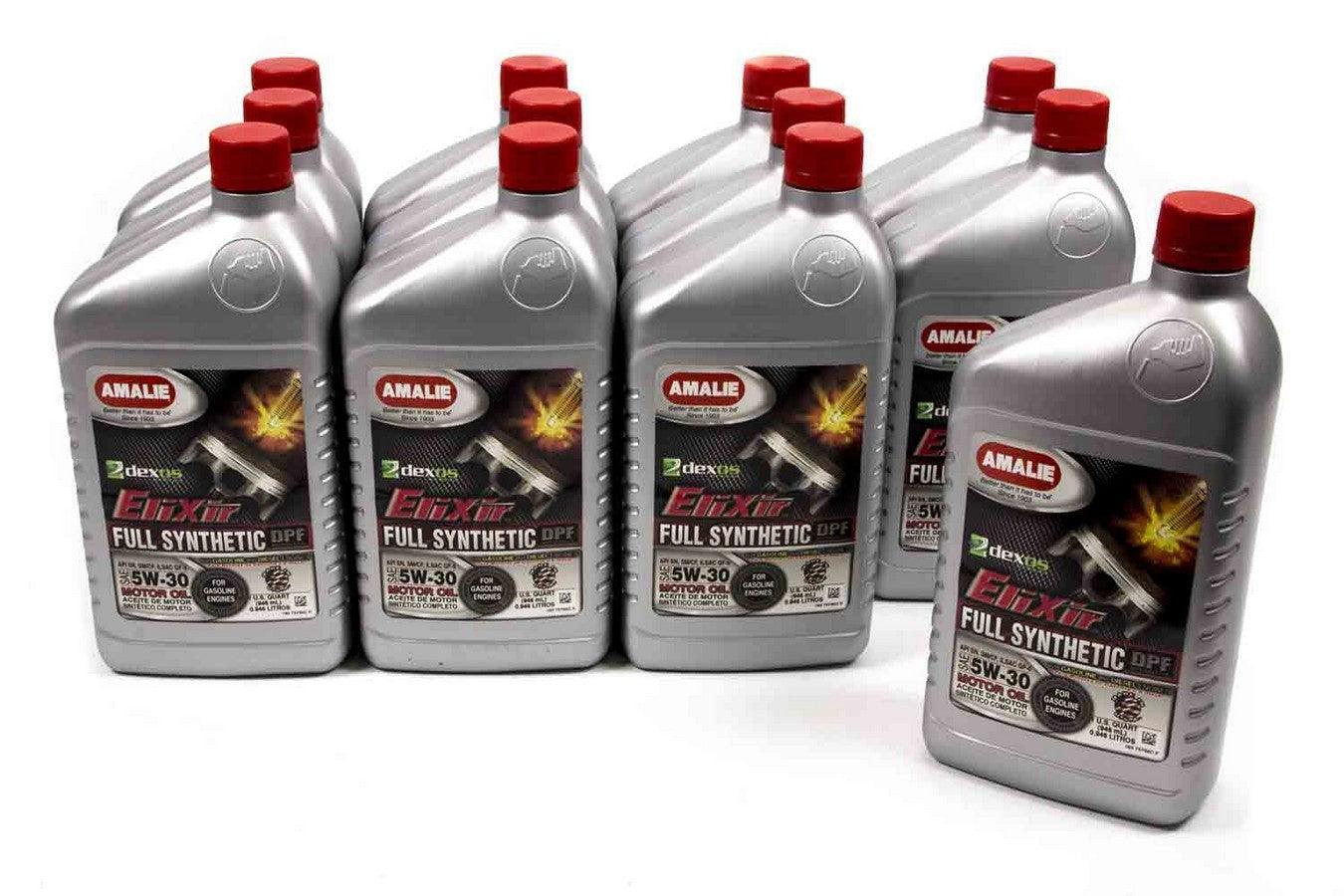 Elixir Full Synthetic 5w30 Oil Case 12x1Qt - Burlile Performance Products