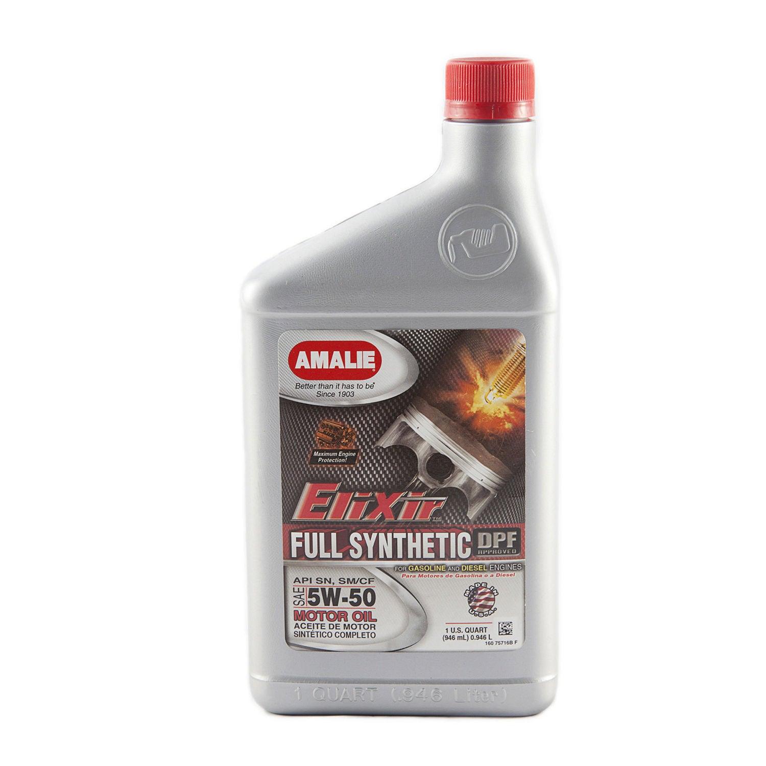Elixir Full Synthetic 5w50 Oil Case 12x1Qt - Burlile Performance Products