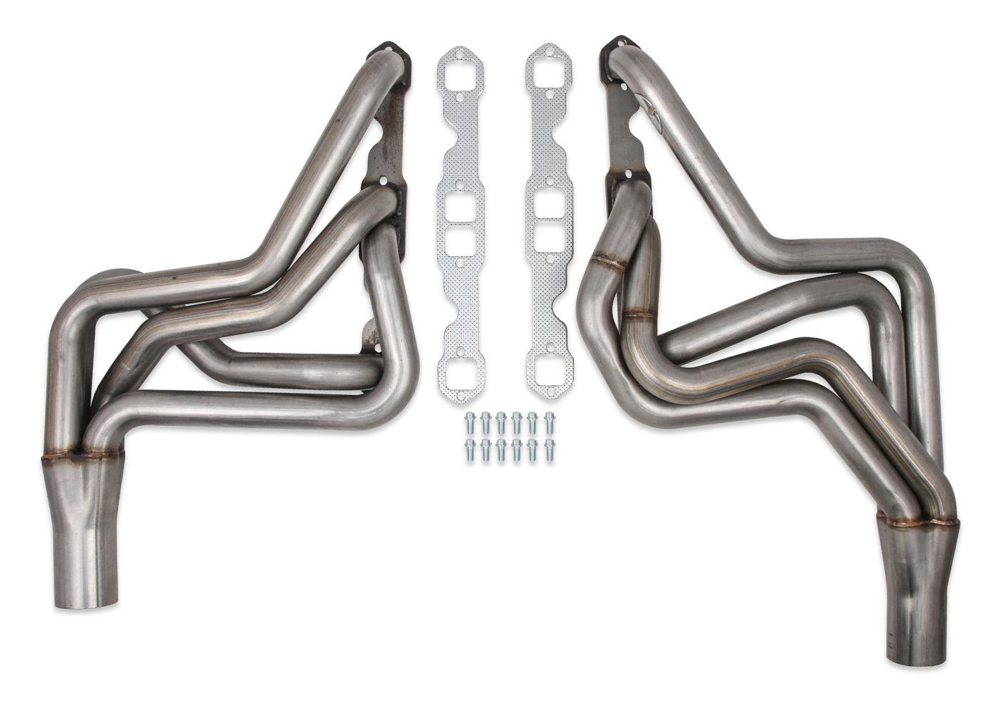 Exhaust Header Set SBC Street Stock 1-3/4 x 3 - Burlile Performance Products