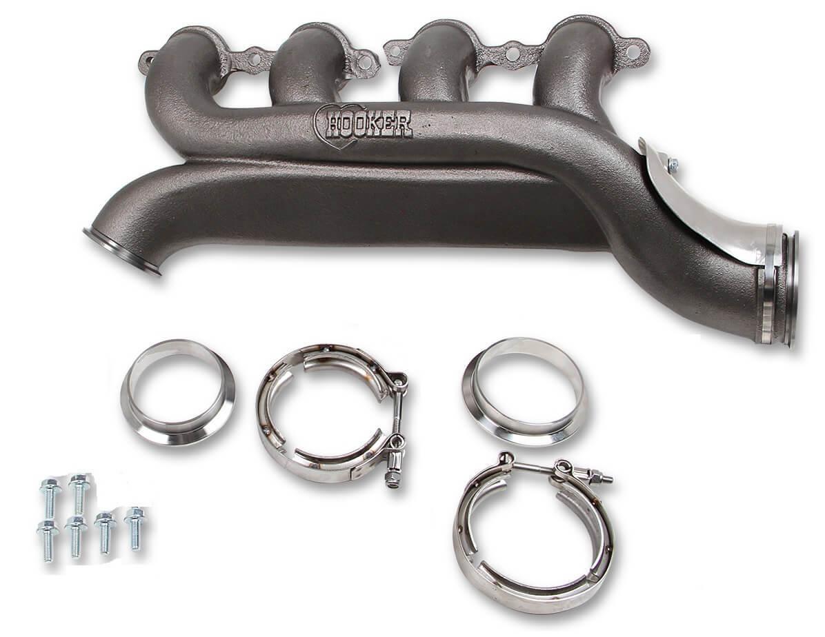 Exhaust Manifold RH LS Turbo w/Clamps - Burlile Performance Products