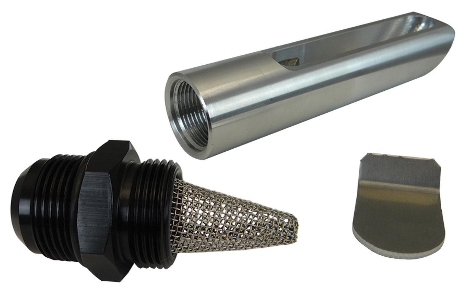 External Oil Pump Pick- Up for Alm Wet Sump Pans - Burlile Performance Products