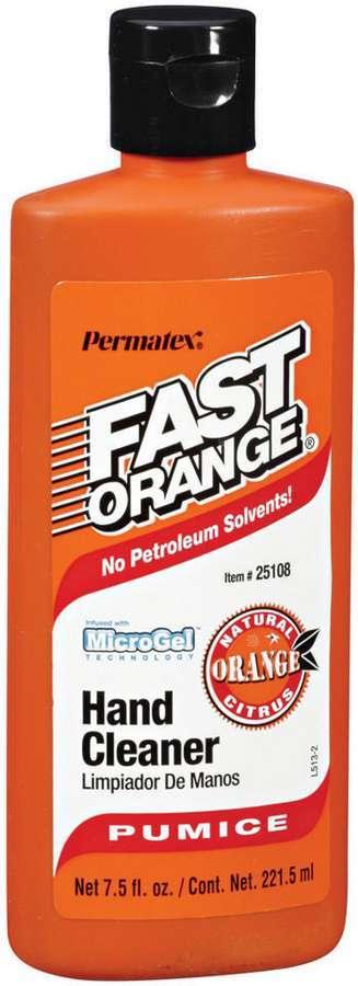 Fast Orange 7.5 Oz w/pumice - Burlile Performance Products