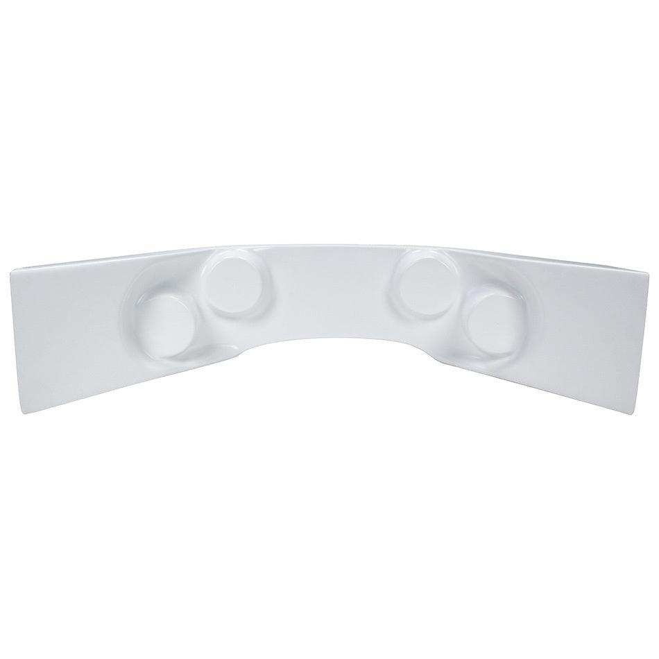 Fiberglass Curved Dash Panel White - Burlile Performance Products