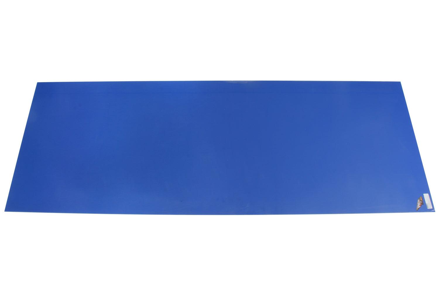 Filler Panel Hood DLM Chevron Blue Plastic - Burlile Performance Products