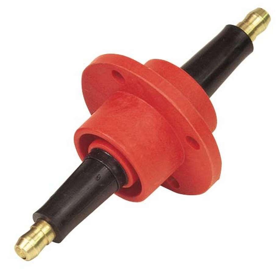 Firewall Feed-Thru Red - Burlile Performance Products