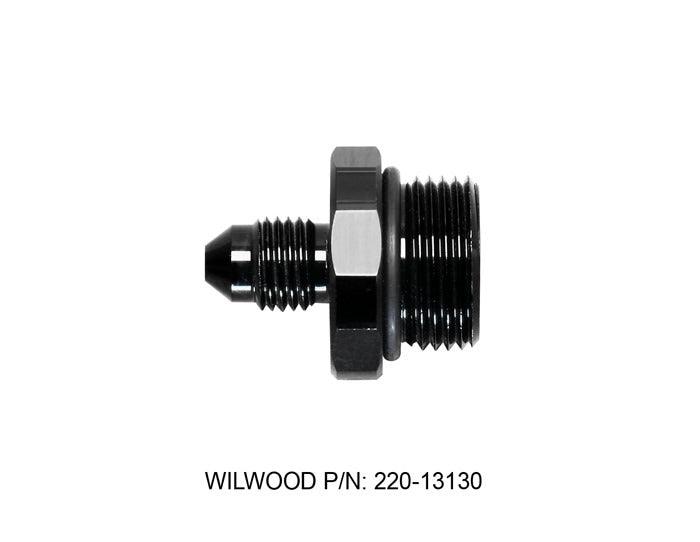 Fitting M/C 11/16-20 -3 AN Compact Remote Resv. - Burlile Performance Products
