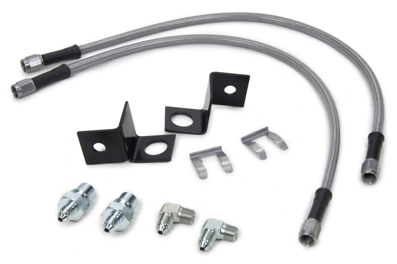 Flex Brake Line Kit Ford Crown Vic 03-11 - Burlile Performance Products