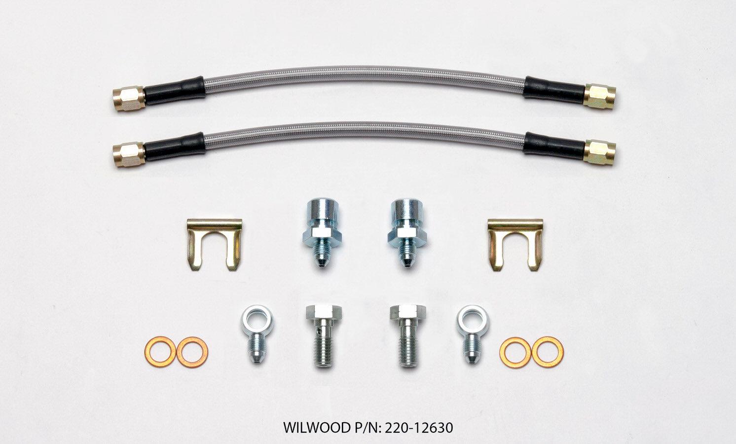 Flexline Kit D154 10in x 3/8-24 IF 10mm Banjo - Burlile Performance Products