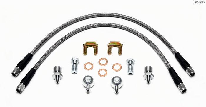Flexline Kit D52 Caliper 18in 7/16-20 Banjo - Burlile Performance Products