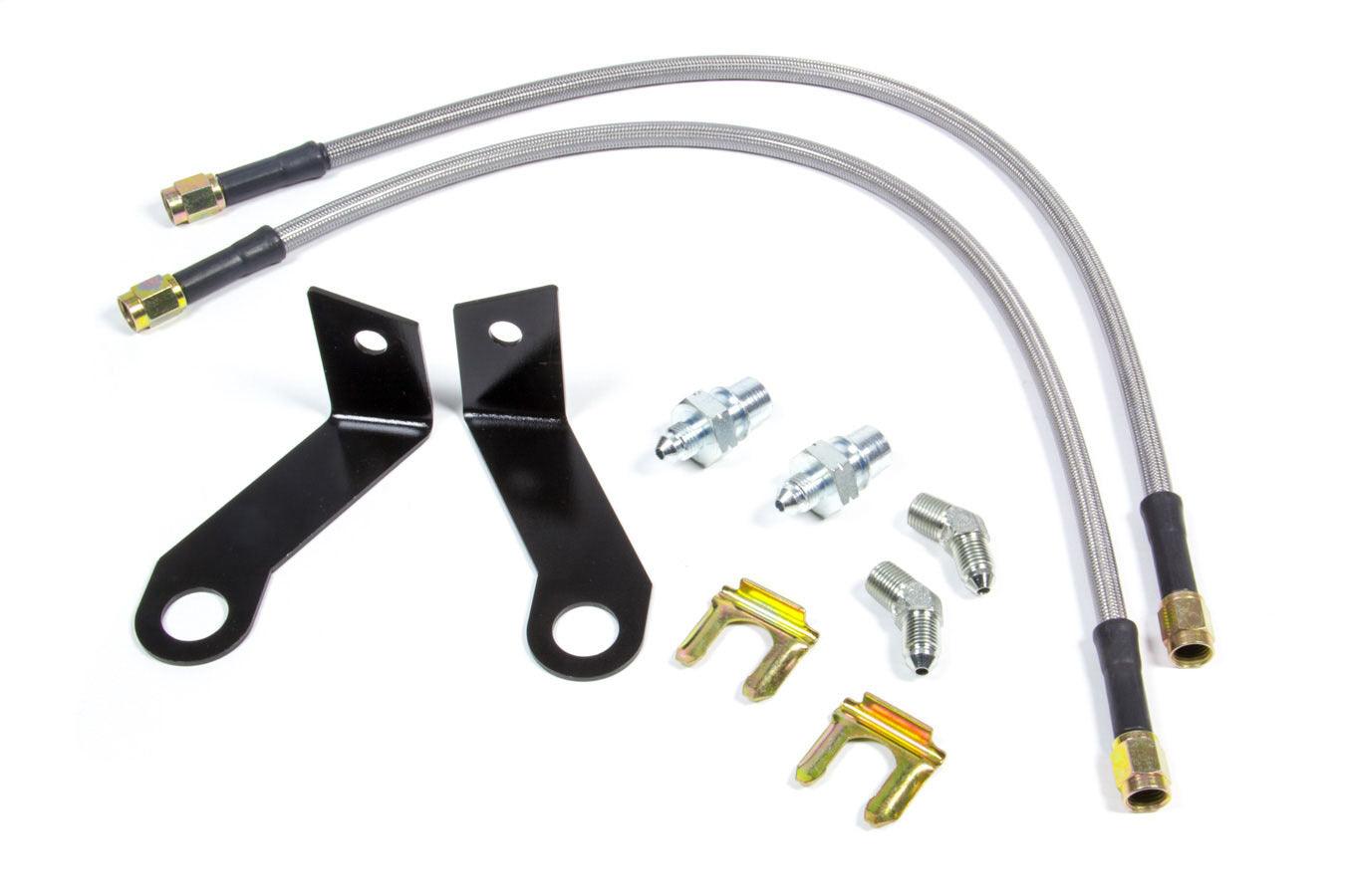 Flexline Kit Frt 05-14 Mustang S/L Caliper - Burlile Performance Products