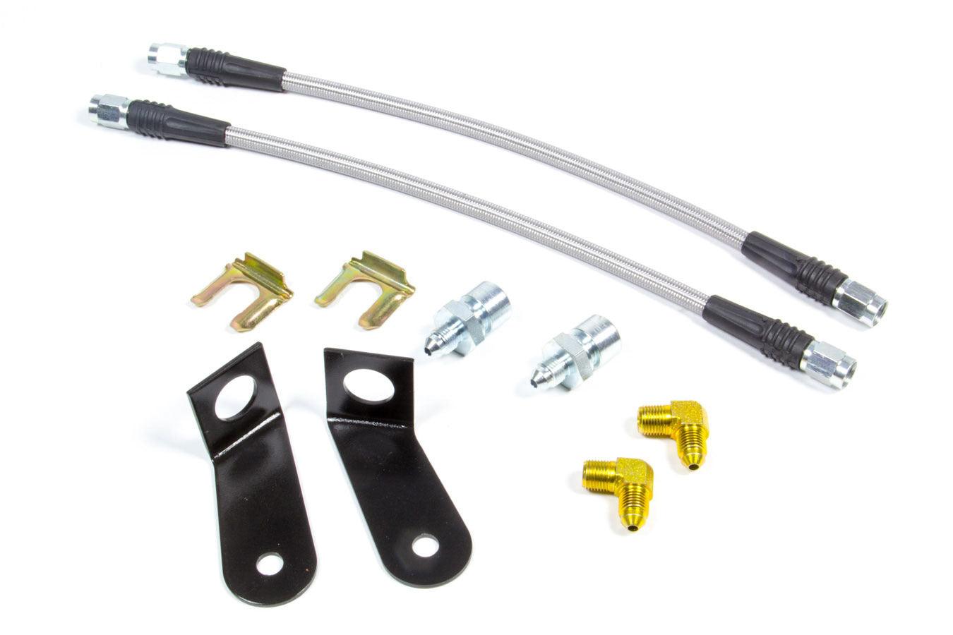 Flexline Kit Frt Mustang II F S/L Caliper - Burlile Performance Products
