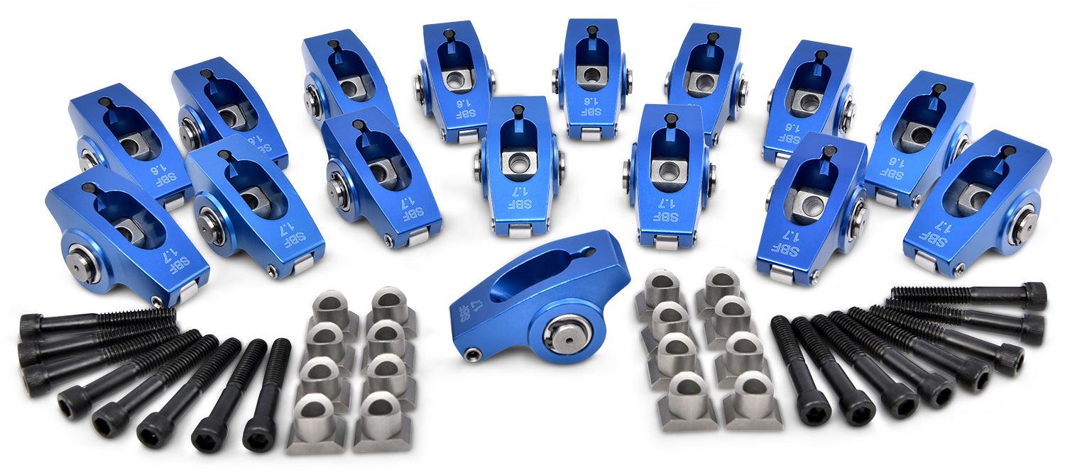 Ford 1.61.7 Ratio Rocker Arms Pedestal Mnt - Burlile Performance Products