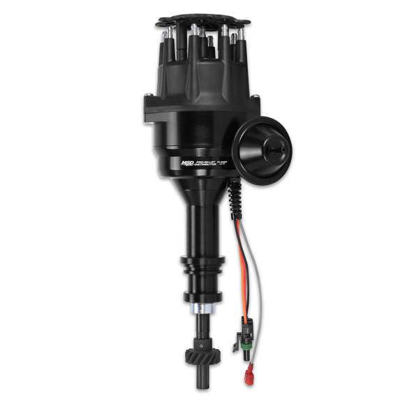 Ford 351C-460 Pro-Billet RTR Distributor - Black - Burlile Performance Products
