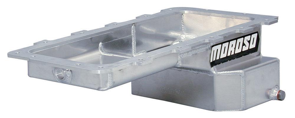 Ford 4.6/5.4L Fab. Alum. Oil Pan w/Kick-Out Sump - Burlile Performance Products