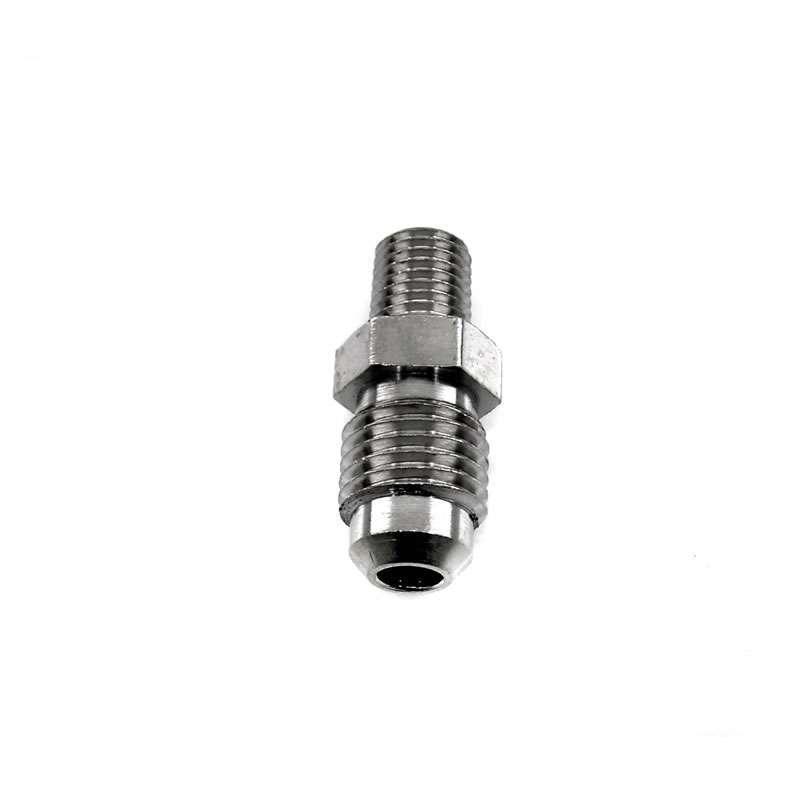 Ford Fuel Rail Fitting -4 Male x 1/16in Male NP - Burlile Performance Products