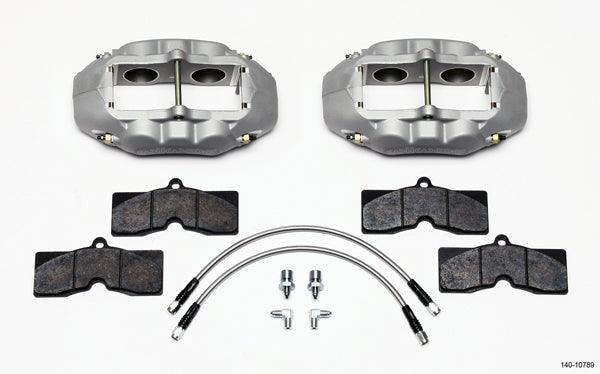 Front Brake Kit 65-82 Corvette Clear Anodized - Burlile Performance Products