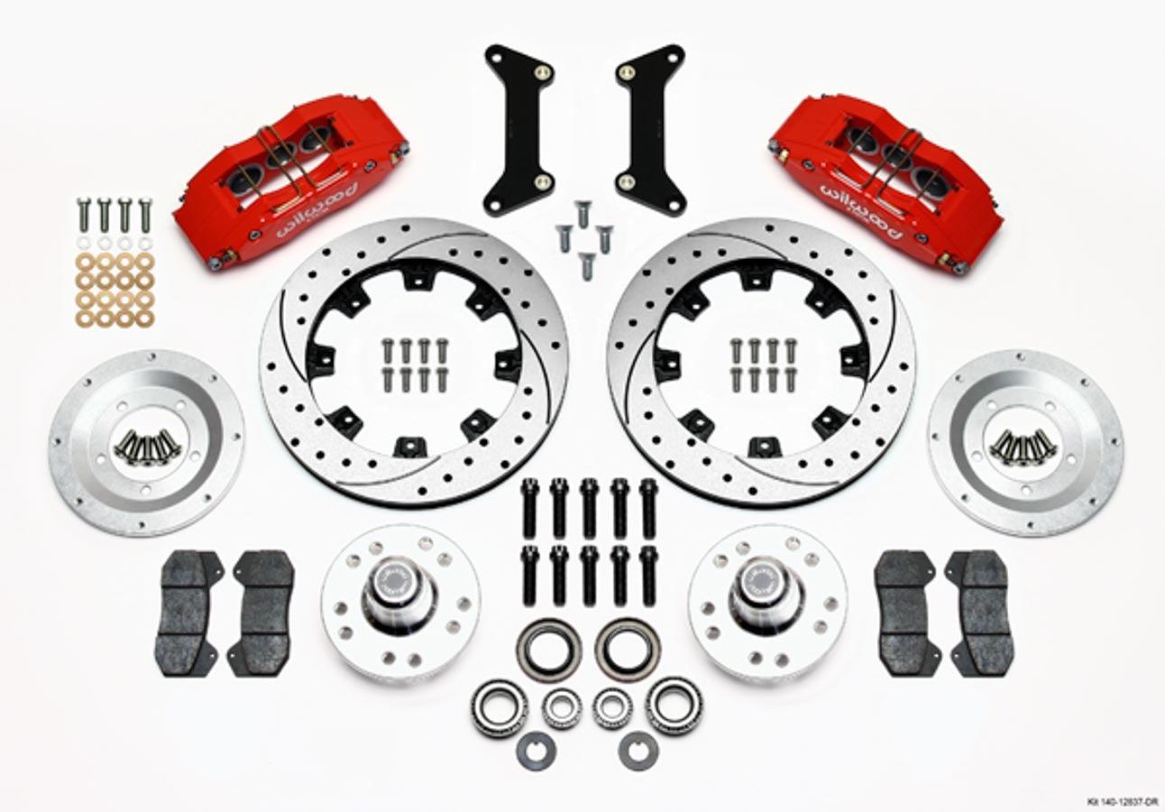Front Brake Kit 80-87 GM G-Body 6 Piston Caliper - Burlile Performance Products