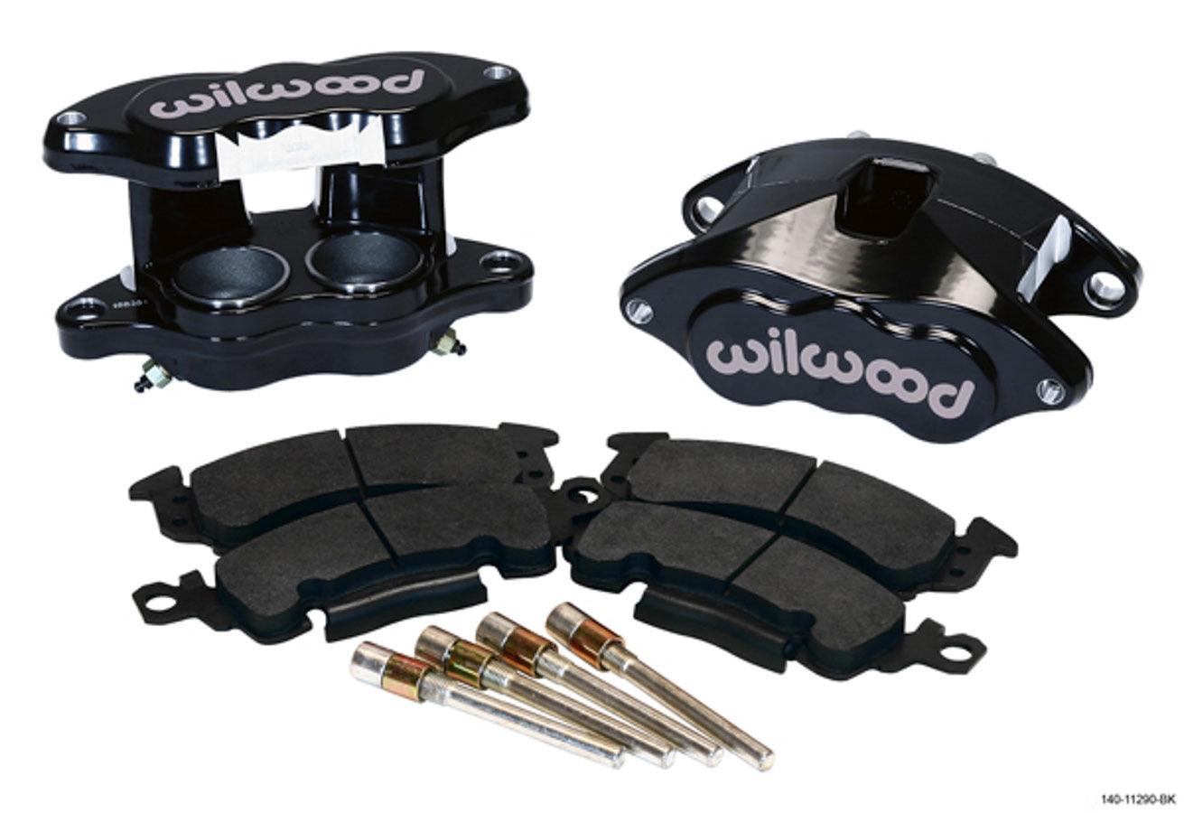 Front Caliper Kit D52 / Big GM Blk Powdercoat - Burlile Performance Products