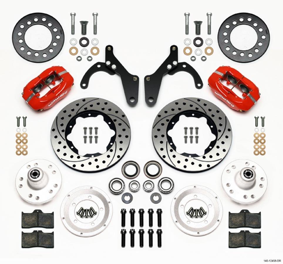 Front Disc Brake Kit 59-64 Impa;la Corvette - Burlile Performance Products