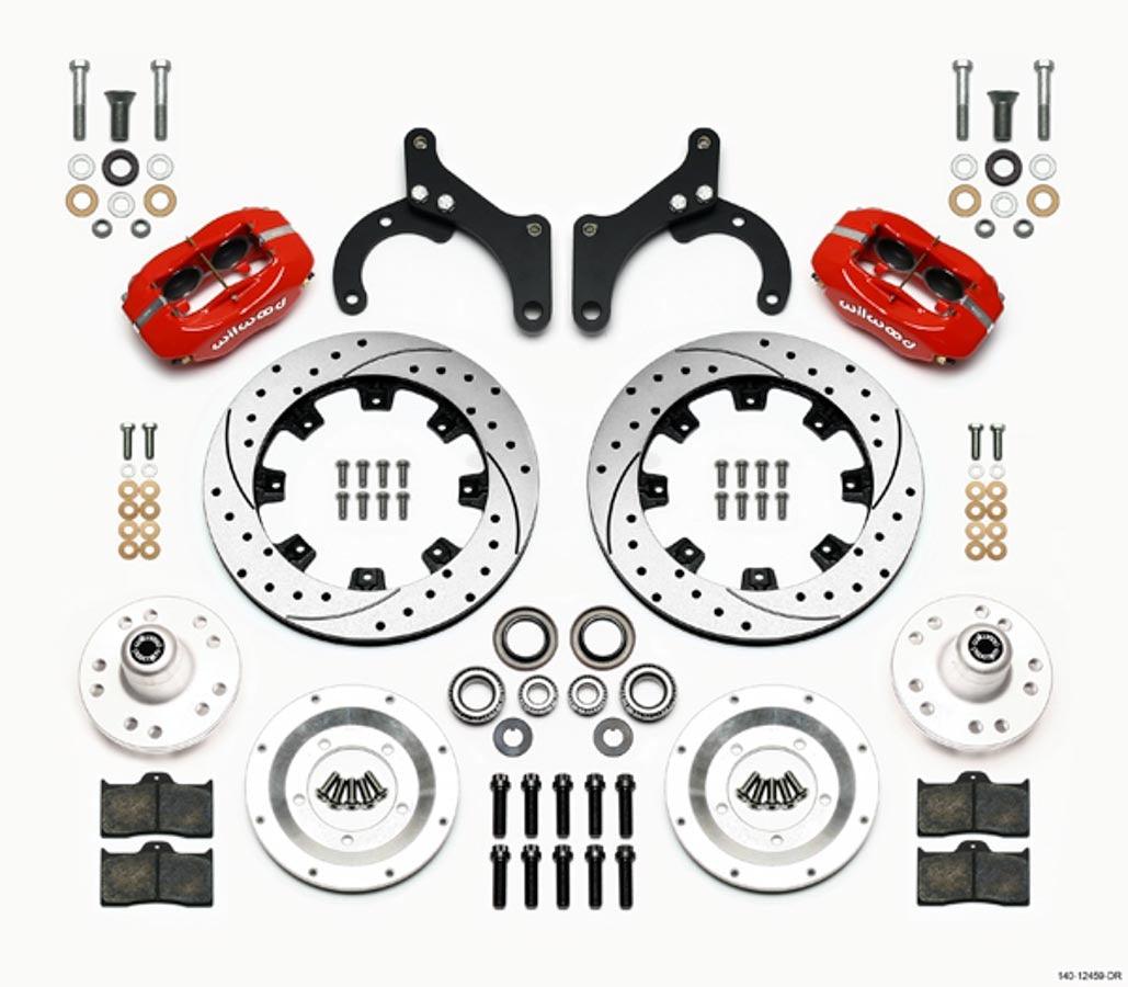 Front Disc Brake Kit 63- 64 Vette 12.19in - Burlile Performance Products