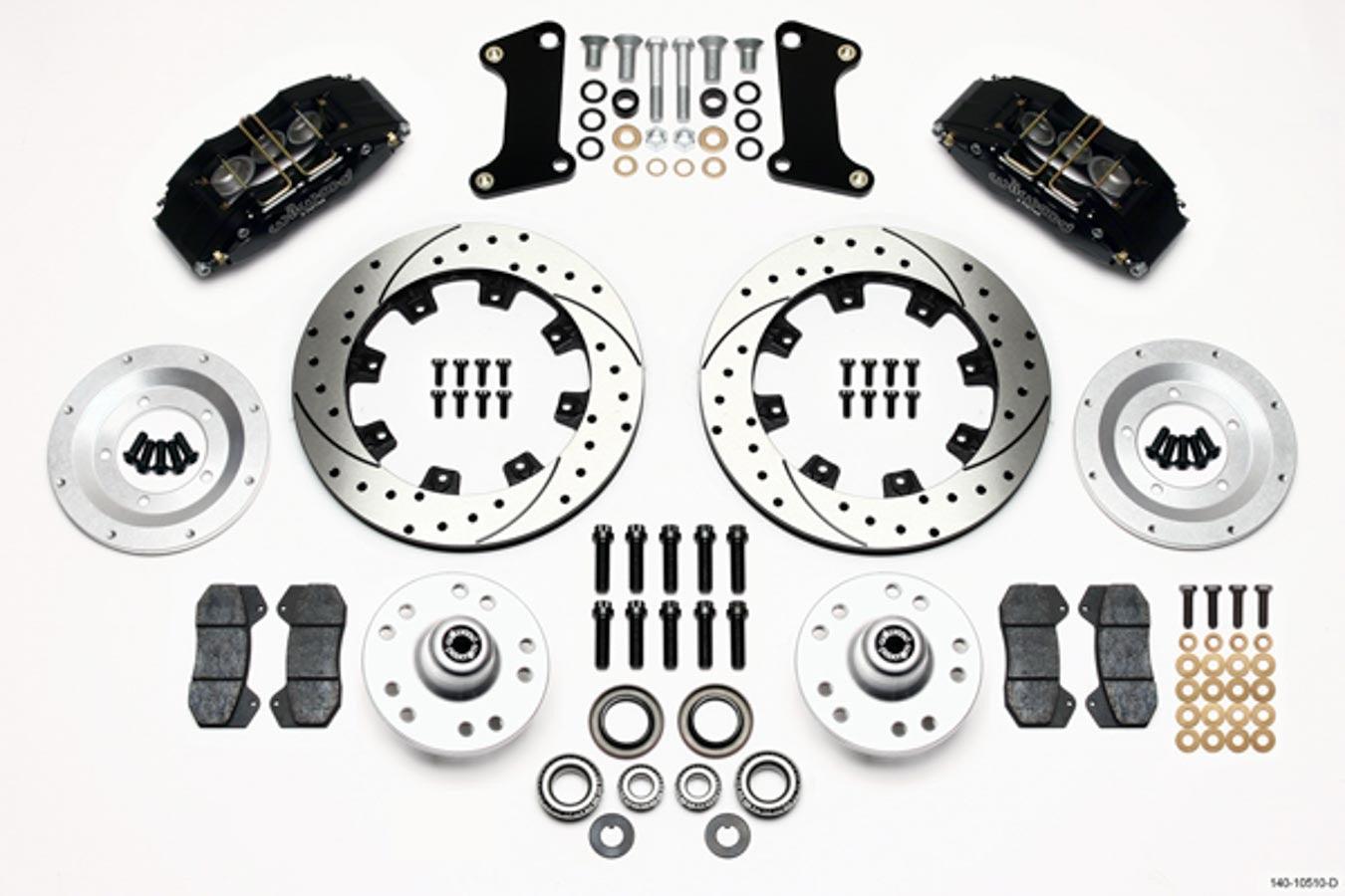 Front Disc Brake Kit 67-69 Camaro 12.19 Rotor - Burlile Performance Products