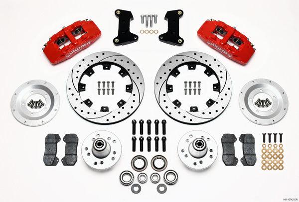 Front Disc Brake Kit 74- 78 Mustang 12.19 Drilled - Burlile Performance Products